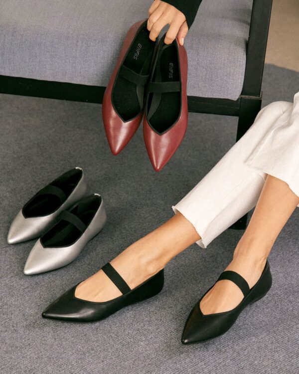 Microfiber Mary Jane Shoes - Image 7