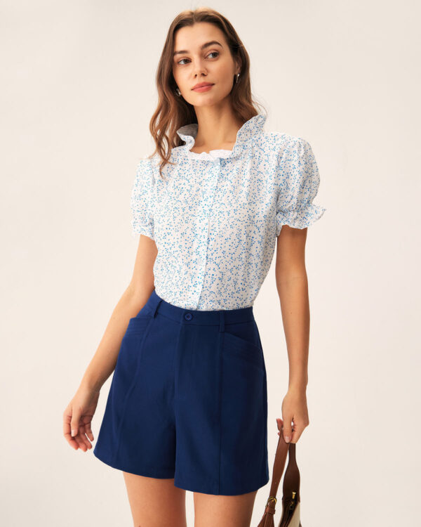 Navy Pocket Shorts - Image 3