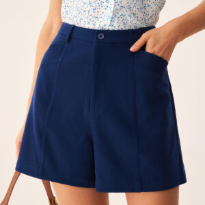Navy Pocket Shorts